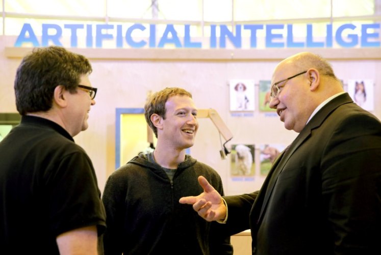 Facebook-CEO Mark Zuckerberg in Berlin
