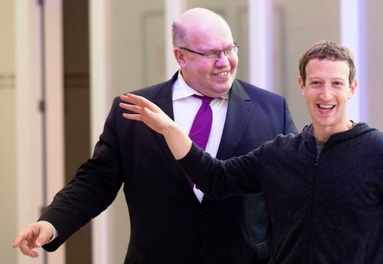 Facebook-CEO Mark Zuckerberg in Berlin